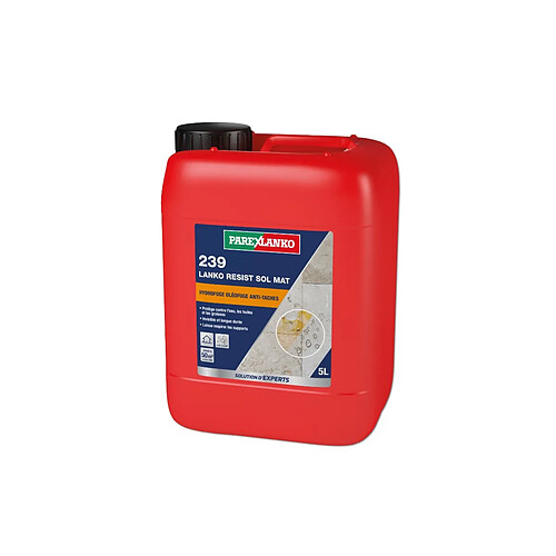 Hydro-oleofuge de surface PAREXLANKO 239 Lanko Resist Sol Mat - 5L - L23905