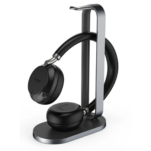 Yealink BH72 Casque Avec fil &sans fil Arceau Appels/Musique USB Type-A Bluetooth Socle de chargement Noir