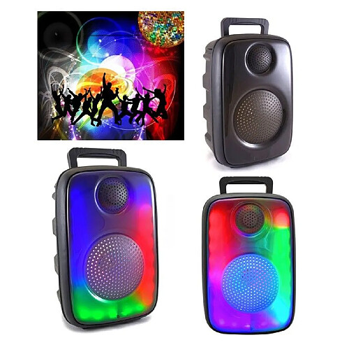 ENCEINTE SONO PORTABLE PARTY BLUETOOTH 150W MOBILE USB TWS LED RGB MSD RADIO FM ENTRÉE MICROPHONE