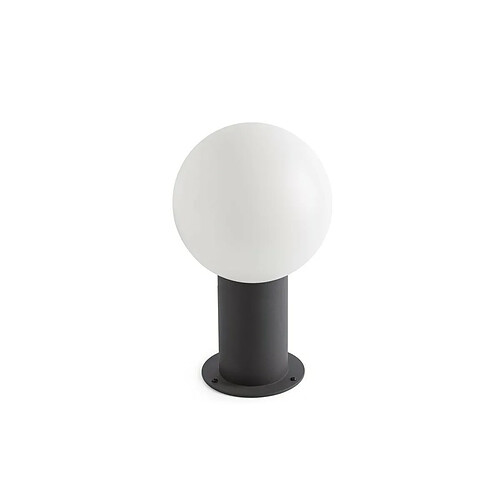 faro potelet e Moon Gris foncé H300 1x15W E27