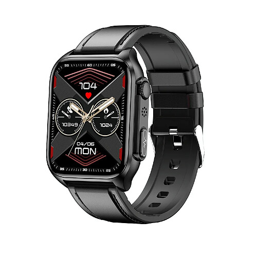 Yonis Montre Connectée IP67 ECG Appels Bluetooth