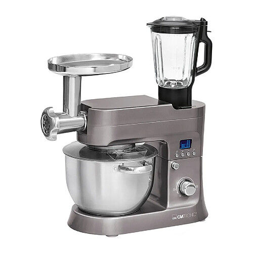 Robot patissier multifonction 4 en 1 - 6,2 L 1200W Clatronic KM 3674 Titan