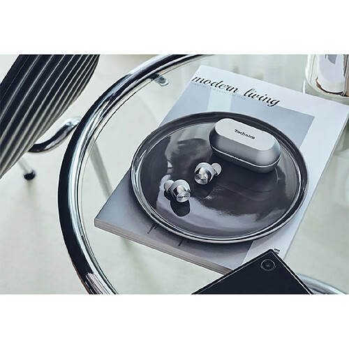 Panasonic Technics EAH-AZ70W Casque Sans fil Ecouteurs Appels/Musique Bluetooth Argent