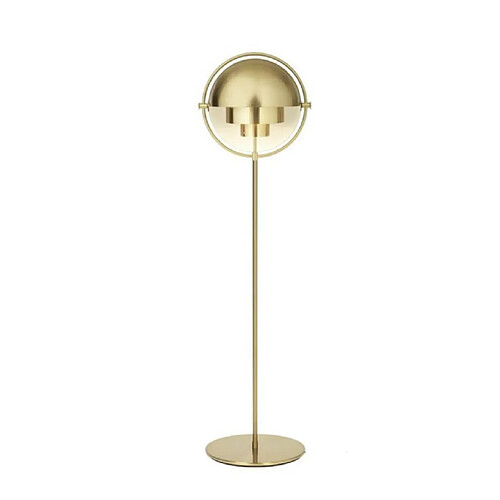 MULTI-LITE-Lampadaire H148cm laiton doré poli GUBI - designé par Louis Weisdorf