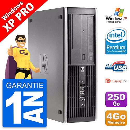 PC HP Compaq 6200 Pro SFF Intel G630 RAM 4Go Disque Dur 250Go Windows XP · Occasion