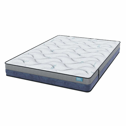 Matelas HR Viscogel Cloud Majestic 135x190 22 cm Double Face Indépendance des Lits Fermeté Haute Dream Confort