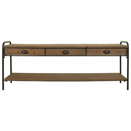 Buffet Alexandra House Living Marron Fer Bois d'épicéa 38 x 58 x 149 cm