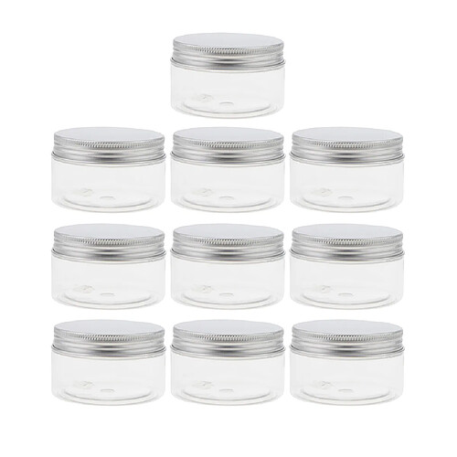 10 Pcs Vide Pots Cosmétiques Baume À Lèvres Conteneur Pot Pot En Aluminium Cap Boîtes 30 Ml