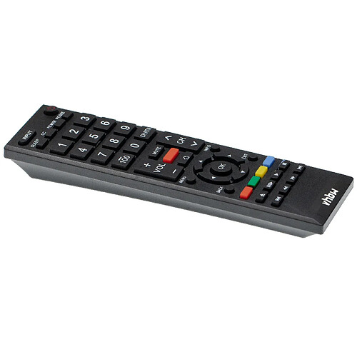 vhbw Télécommande remplace pour Toshiba CT-8037 pour télévision, TV - télécommande de rechange