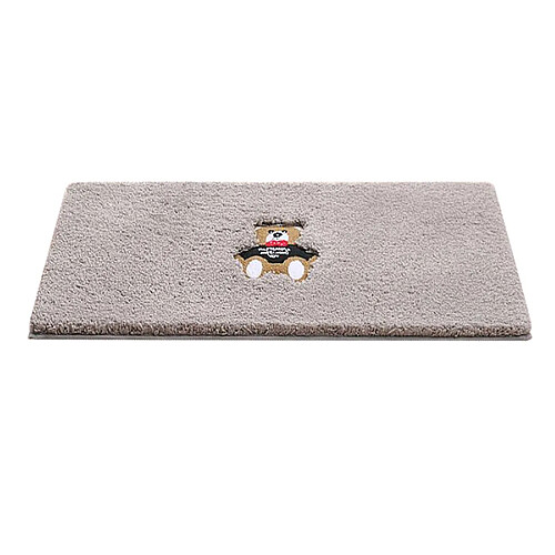 Tapis De Salle De Bain Tapis De Douche Tapis Absorbants Antidérapants Marron-40x60cm