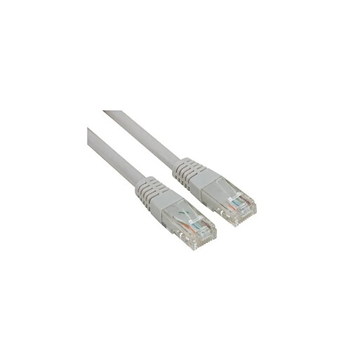 Perel Tcu66u030 - c,ble réseau utp - cat6 - connecteur 8p8c m,le vers connecteur 8p8c m,le / cca / vrac / ivoire / 3m