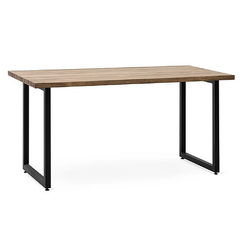 Ds Meubles Table Salle Manger - Strong 80x120 Noir