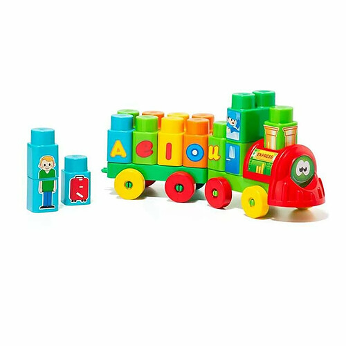 Camion avec blocs de construction Moltó Aeiou Express (28 pcs)