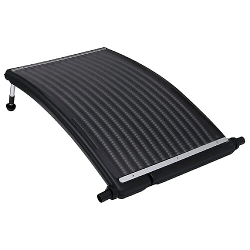 vidaXL Panneaux de chauffage solaire de piscine courbés 3 pcs 110x65cm