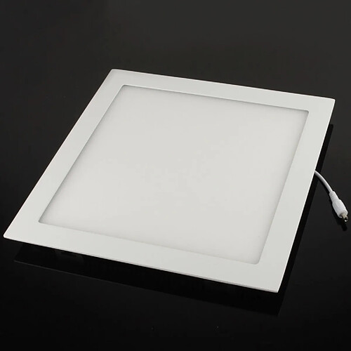 Wewoo Dalle LED Lumière carrée de 24W SMD 2835 blanche de panneau, flux lumineux: 1848lm, taille: 30cm x 30cm