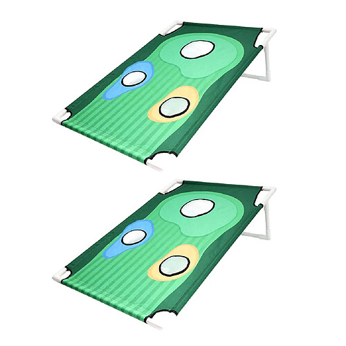 2 Backyard Golf Cornhole Game Jeu De Golf Amusant Pour Ne Pas Toucher De Tapis De Balle