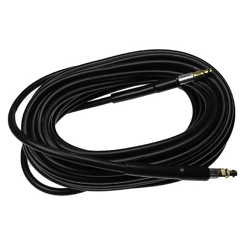 vhbw 15m Tuyau haute-pression compatible avec Kärcher K 770MX-PLUS * CH, K 770MXS-PLUS * CH nettoyeur haute pression - Filetage en laiton