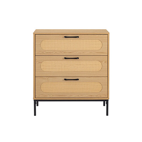 Bestmobilier Nagato - commode - bois - 70 cm