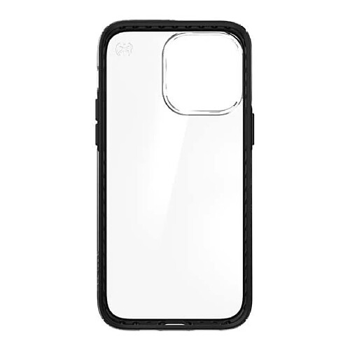 Speck Coque Presidio Perfect Clear Geo pour iPhone 14 Pro Max Noir transparent