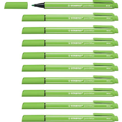 STABILO Stylo-feutre pointMax, vert clair ()