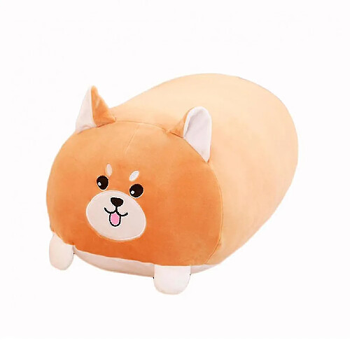 Universal Homemiyn Shiba inu Shape Down Cotton Plush Toy Dold Mignon Doll (28 cm) (marron)