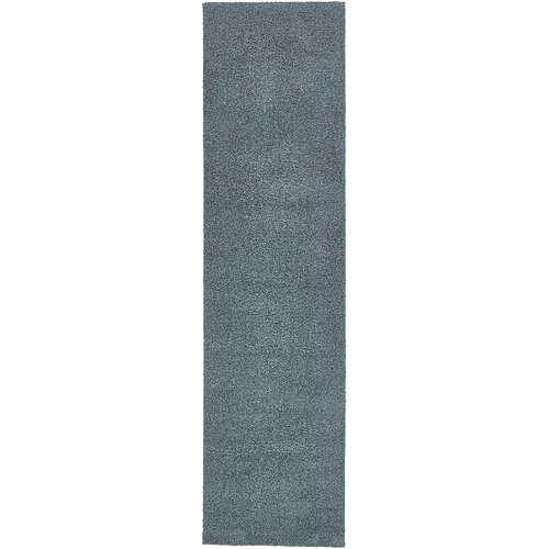 Hadorn Tapis shaggy 183x61 Bleu Luzern