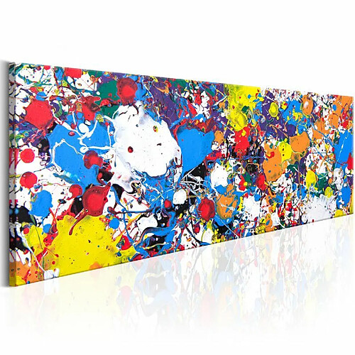 Paris Prix Tableau Imprimé Rainbow Illumination 45 x 135 cm