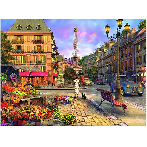 Ravensburger Puzzle 500 pièces : Promenade dans Paris