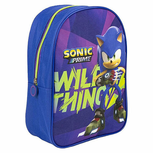 Cartable Sonic Bleu 24,5 x 10 x 29 cm