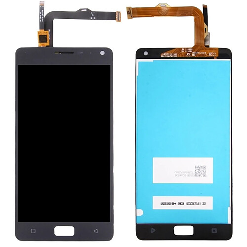 Wewoo Pièce détachée pour Lenovo VIBE P1 noir / P1c72 5.5 pouces Écran LCD + Tactile Digitizer Assemblée Remplacement