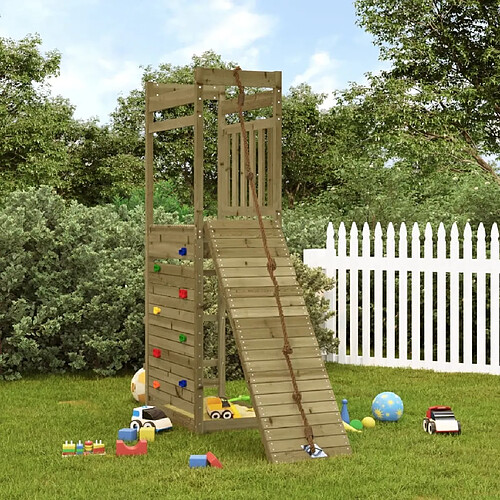 Maison Chic Aire de jeux d'extérieur | Maisonnette de jeu | Maison pour enfants bois de pin imprégné -GKD57166