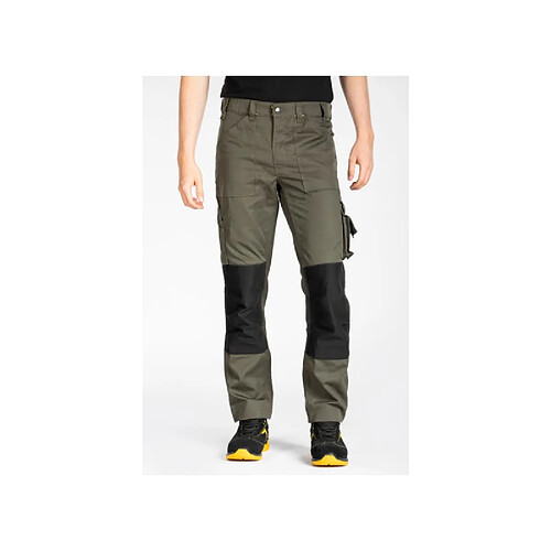 Pantalon de travail normé RICA LEWIS - Homme - Taille 42 - Multi poches - Coupe droite - Kaki - MOBILON