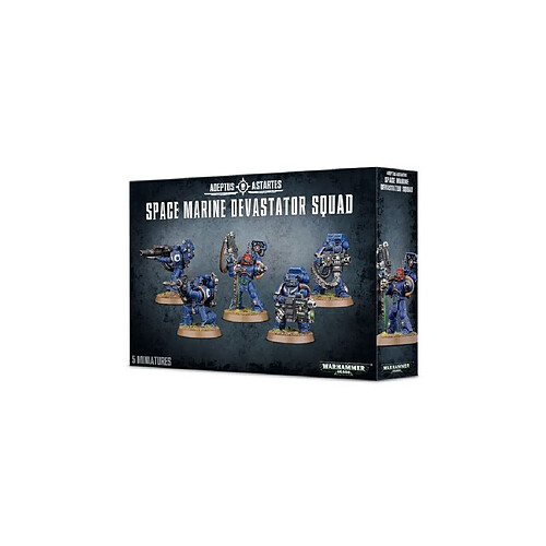 Games workshop Adeptus Astartes Space marines devastator squad