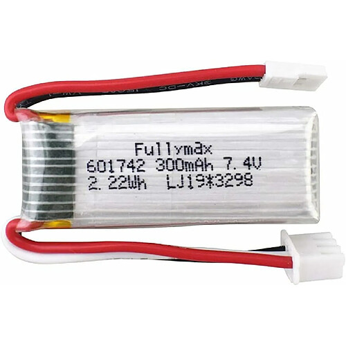 Batterie Lithium 7.4V 300mAh pour WLToys F959 F959S XK A600 A700 A800 A430 | Léger et rechargeable | Parfait pour les avions RC