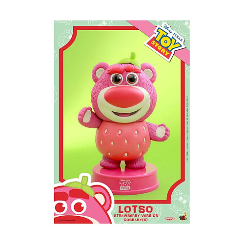 Hot Toys Toy Story 3 - Figurine Cosbaby (S) Lotso (Strawberry Version) 10 cm