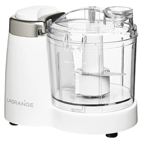 Mini-hachoir 0.35l 120w blanc - 629001 - LAGRANGE