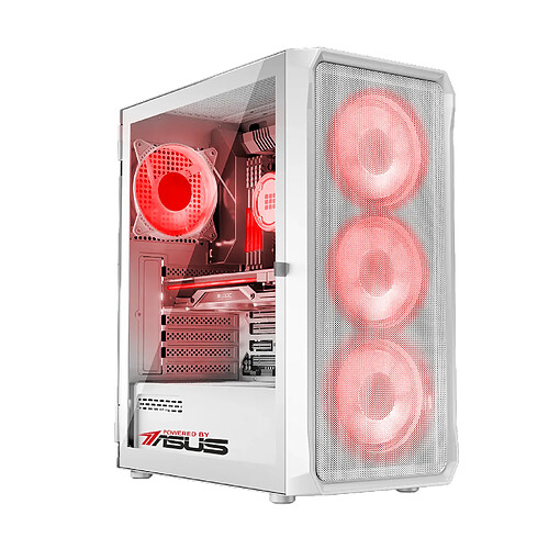 VIST PBA White PC Gaming Ryzen 7 5700X - RAM 32Go - RTX 4060Ti - SSD 1To M.2 - WIFI - Windows 11 Pro