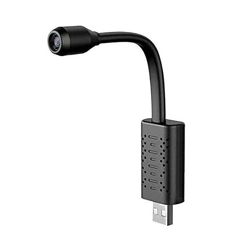 Totalcadeau Mini caméra espion USB WIFI IP 1080P à vision nocturne