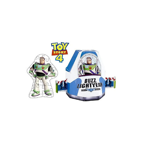 TOY STORY 4 Boîte de 2 Puzzles Lenticulaires