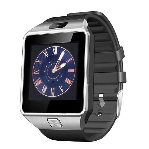 Wewoo Montre connectée noir 1,56 pouces écran Bluetooth 3.0 Android 4.1 OS au-dessus de la Smartwatch avec appel et rappel d'appel moniteur de sommeil podomètre sédentaire calendrier SMS Audio & Video Player fonction anti-perte