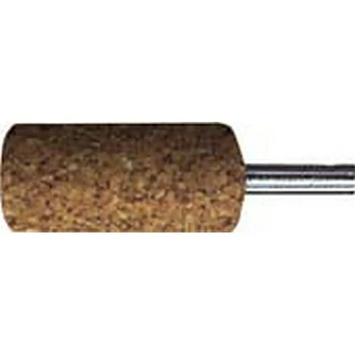 Pferd Meule sur tige cylindrique ZY, Type : ZY 3232, Ø x hauteur 32 x 32 mm, Taille de grains 24, Type de grain : AN, Vitesse maxi. : 25700 tr/mn