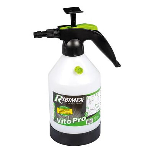 Ribimex Pulvérisateur, brumisateur à main pression préalable vitopro2 2 litres produits alcalins