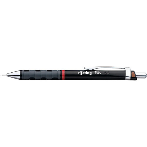 rotring Porte-mines fin Tikky 0,5 mm, noir ()