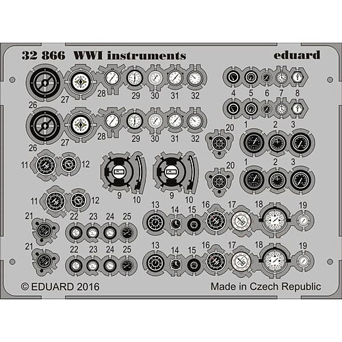 WWI instruments - 1:32e - Eduard Accessories