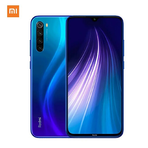 XIAOMI Redmi Note 8 - 4 / 64 Go Bleu · Reconditionné