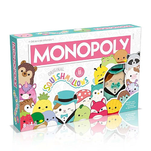 Winning Moves MONOPOLY - Squishmallows (ANGLAIS)