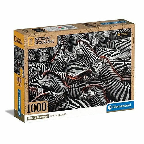 Clementoni Puzzles 1000 elements Compact National Geographic