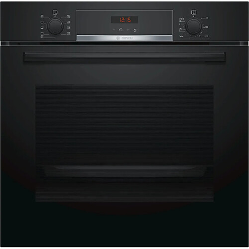 Four intégrable multifonction 71l 60cm a pyrolyse noir - hba573ba0 - BOSCH