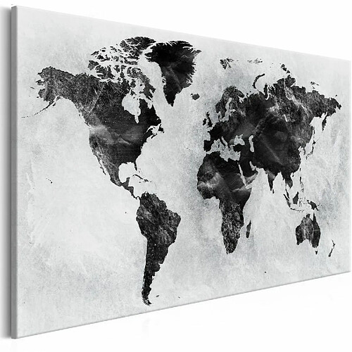 Paris Prix Tableau Imprimé Colourless World Wide 80 x 120 cm