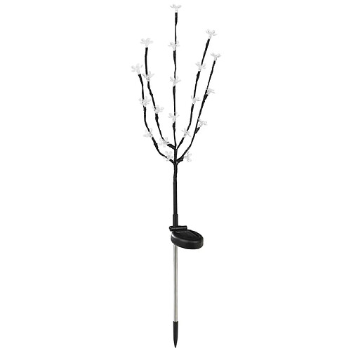 HI Arbre fleuri LED à piquet 20 ampoules